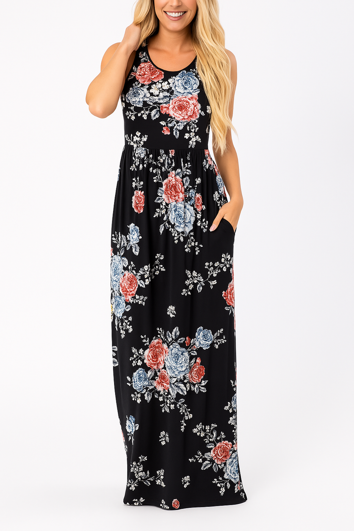 Evelyn - Robe d'Été à Fleurs