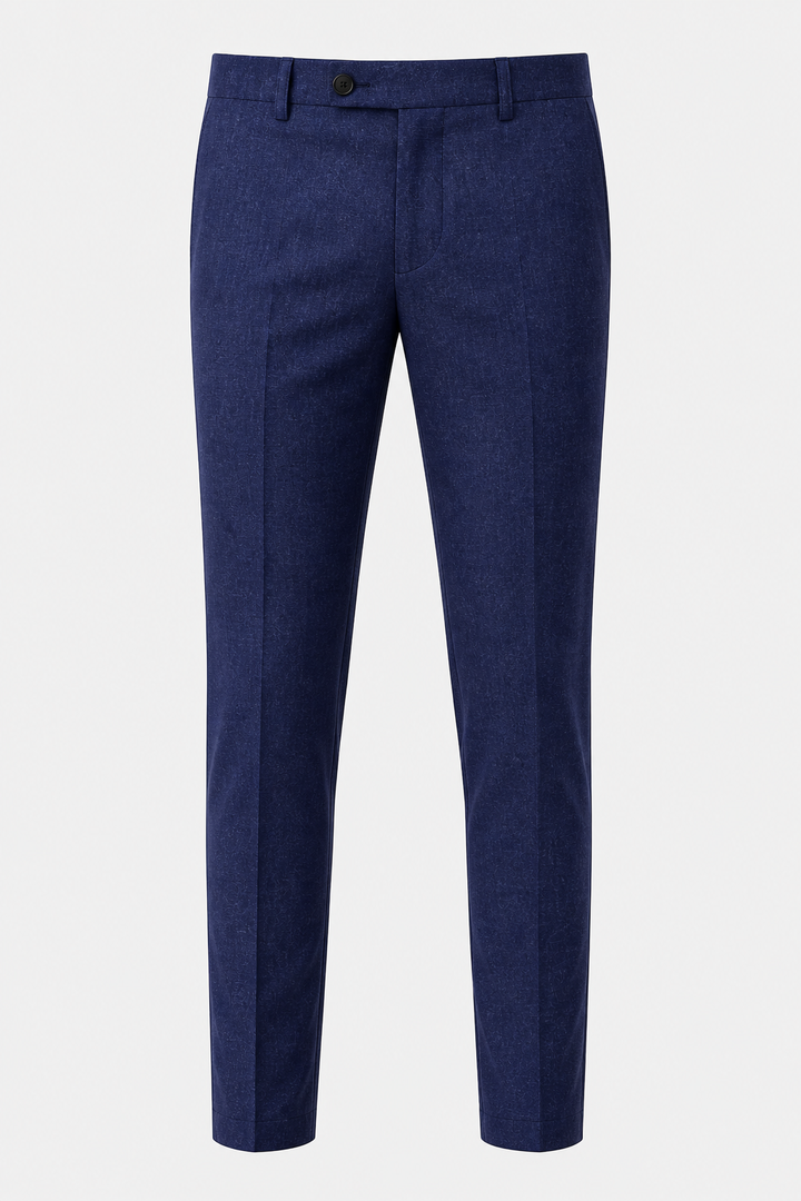 Costume homme deux pièces lin business décontracté élégant été