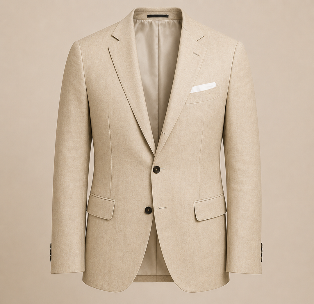 Blazer homme coupe structurée élégant bureau mariage cérémonie