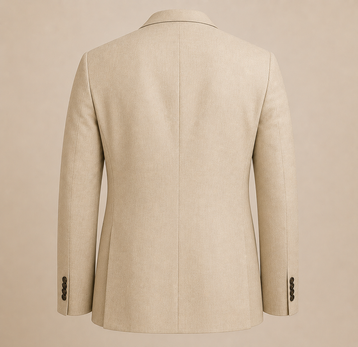 Blazer homme coupe structurée élégant bureau mariage cérémonie