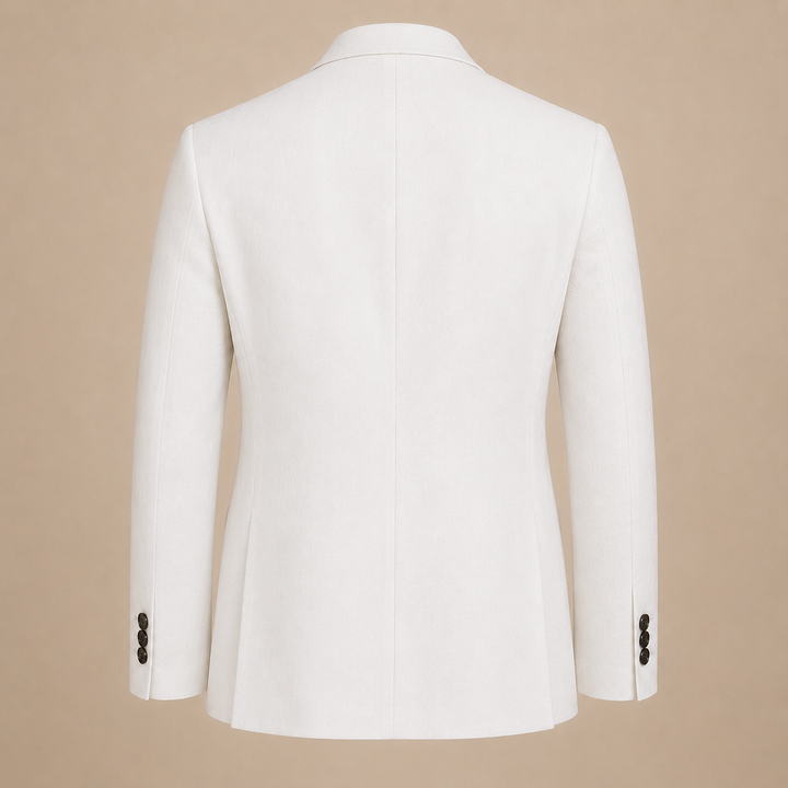 Blazer homme coupe structurée élégant bureau mariage cérémonie