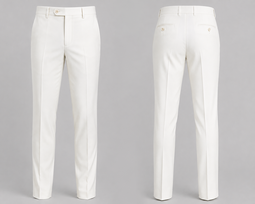 Costume homme trois pièces gris coupe ajustée cérémonie élégant