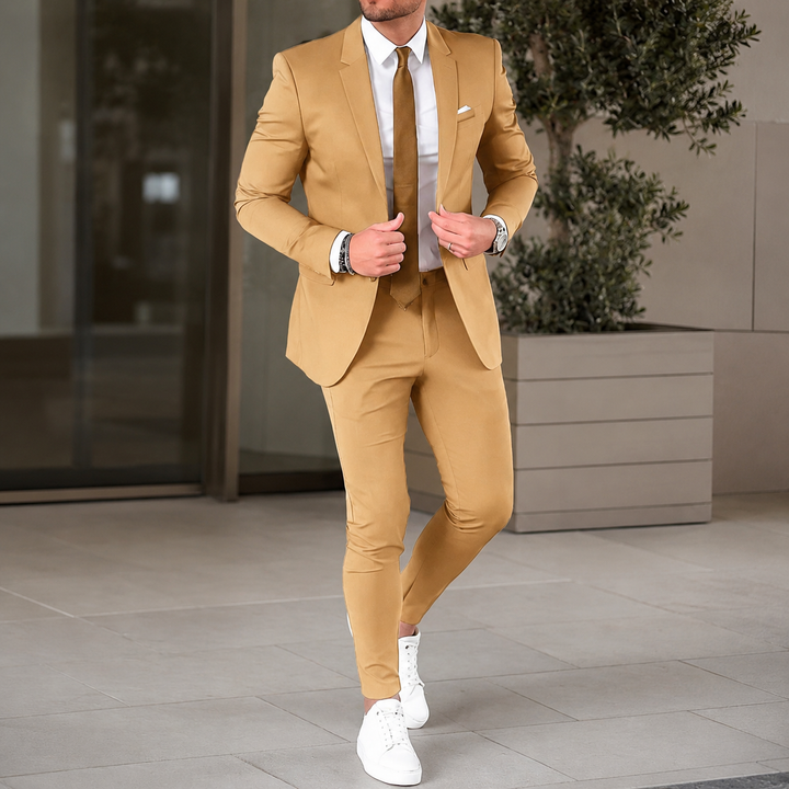 Costume homme deux pièces élégant formel bureau