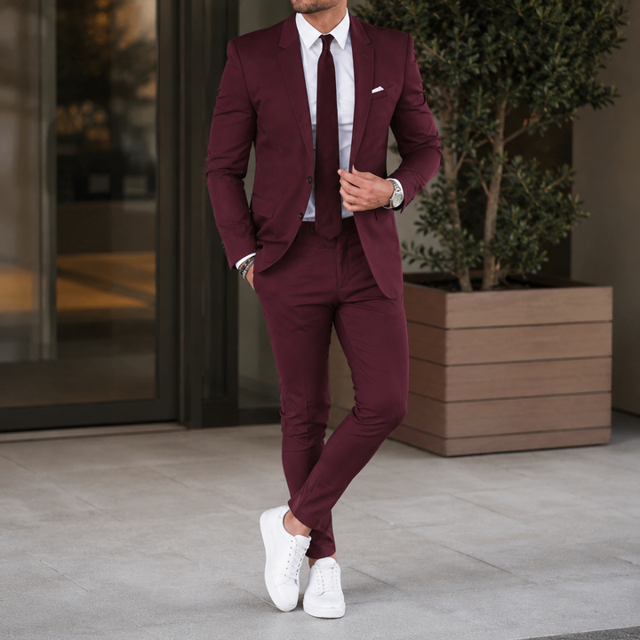 Costume homme deux pièces élégant formel bureau
