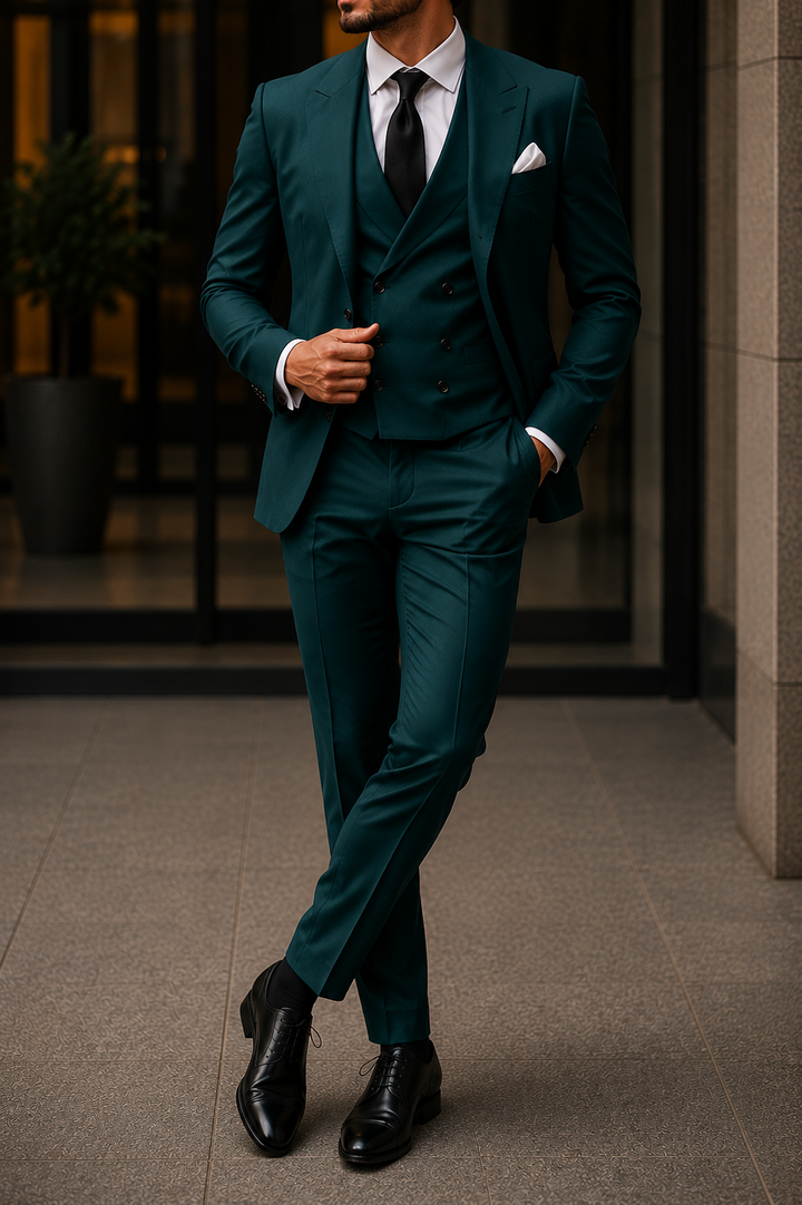 Costume homme trois pièces élégant stylé mariage cérémonie
