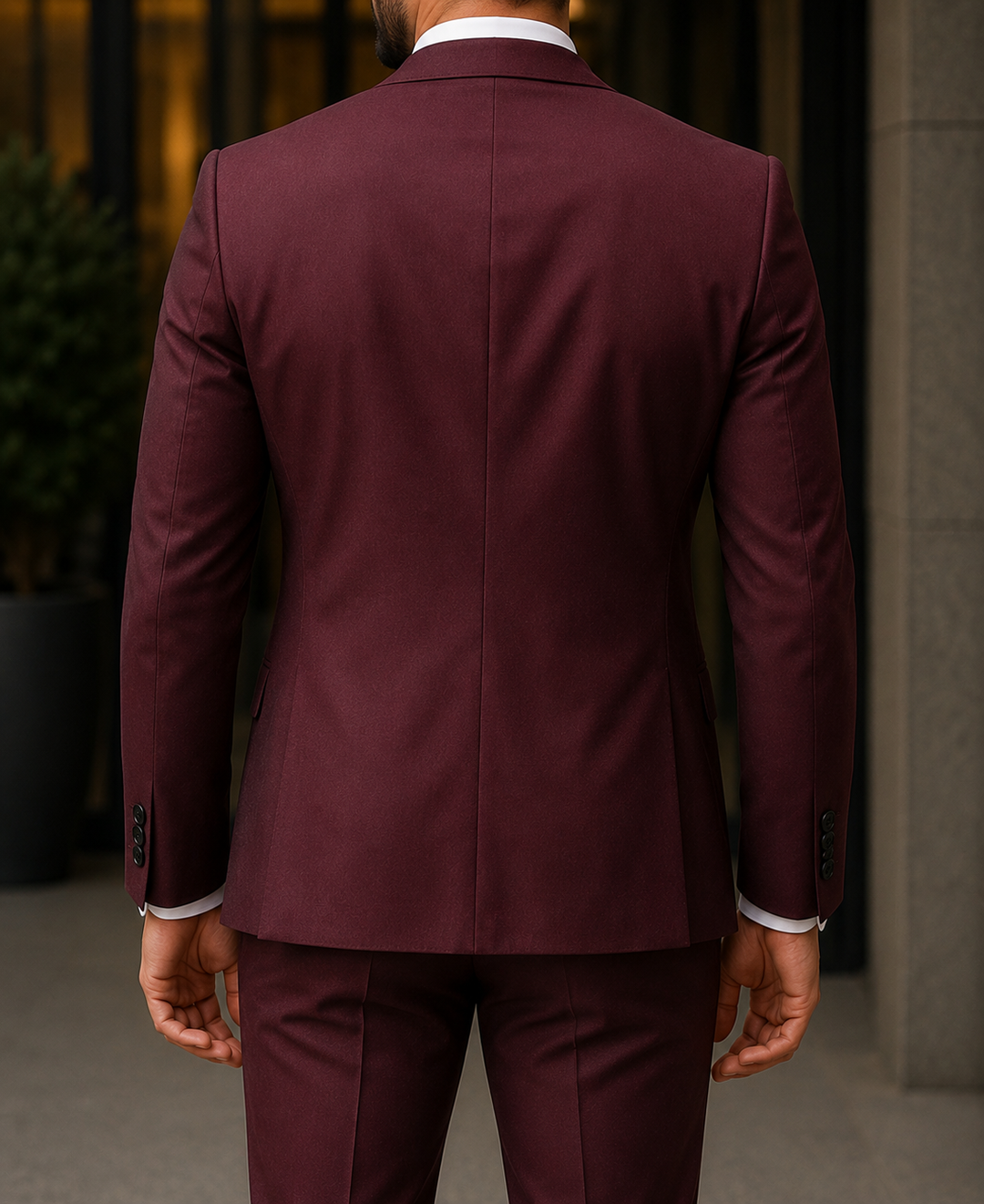 Costume homme trois pièces élégant stylé mariage cérémonie