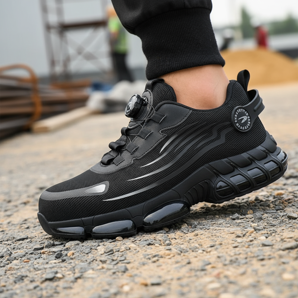 Chaussures de sécurité pour hommes | Embout acier anti-perforation