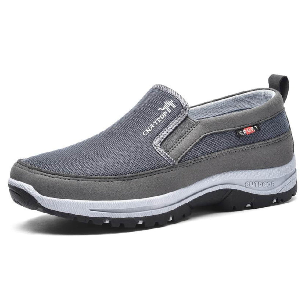 Chaussures orthopédiques confortables à enfiler pour hommes | Chaussures de marche à largeur large 1