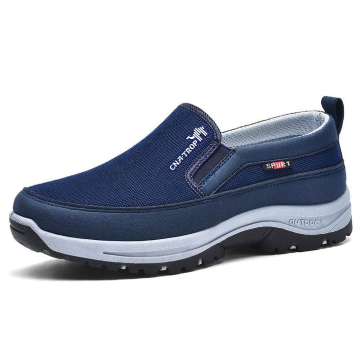 Chaussures orthopédiques confortables à enfiler pour hommes | Chaussures de marche à largeur large 2