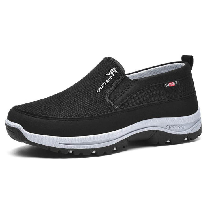 Chaussures orthopédiques confortables à enfiler pour hommes | Chaussures de marche à largeur large 3
