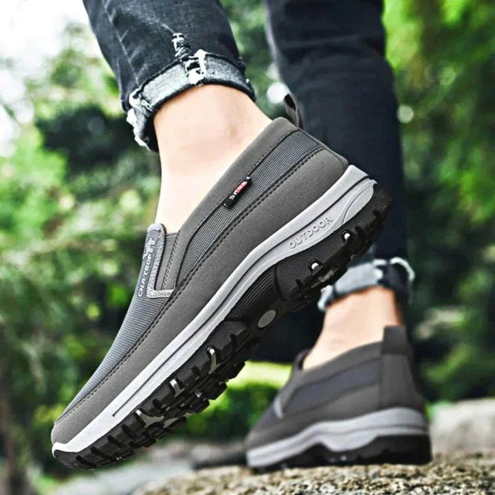 Chaussures orthopédiques confortables à enfiler pour hommes | Chaussures de marche à largeur large 5