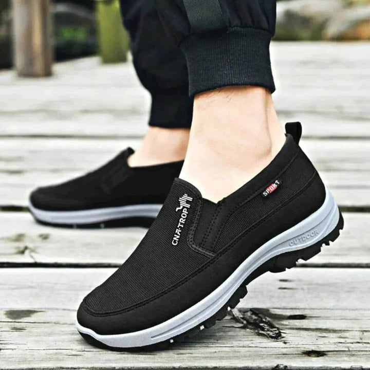Chaussures orthopédiques confortables à enfiler pour hommes | Chaussures de marche à largeur large 7