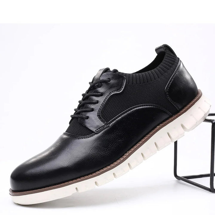 Chaussures pour hommes à bout arrondi et semelle segmentée 6