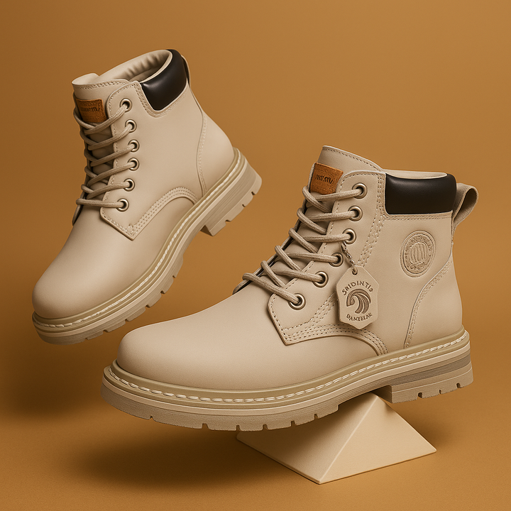 Bottines homme montantes semelle antidérapante automne