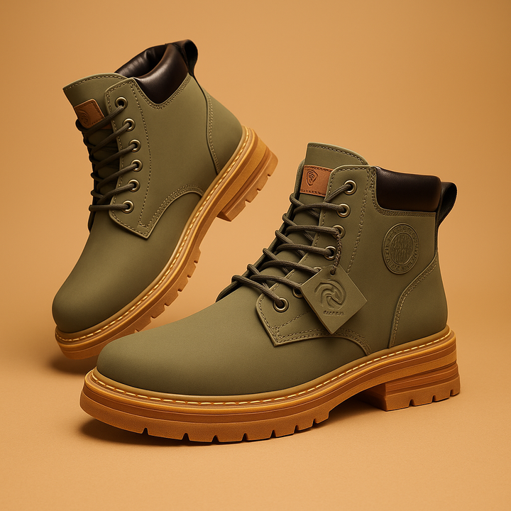Bottines homme montantes semelle antidérapante automne
