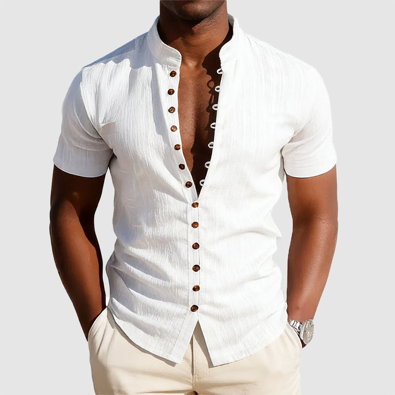 Chemise Cody pour homme à col mandarin 0