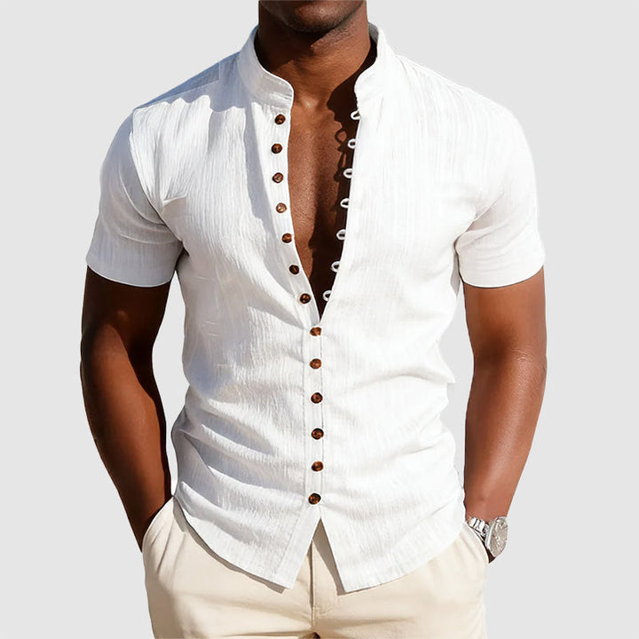 Chemise Cody pour homme à col mandarin 0