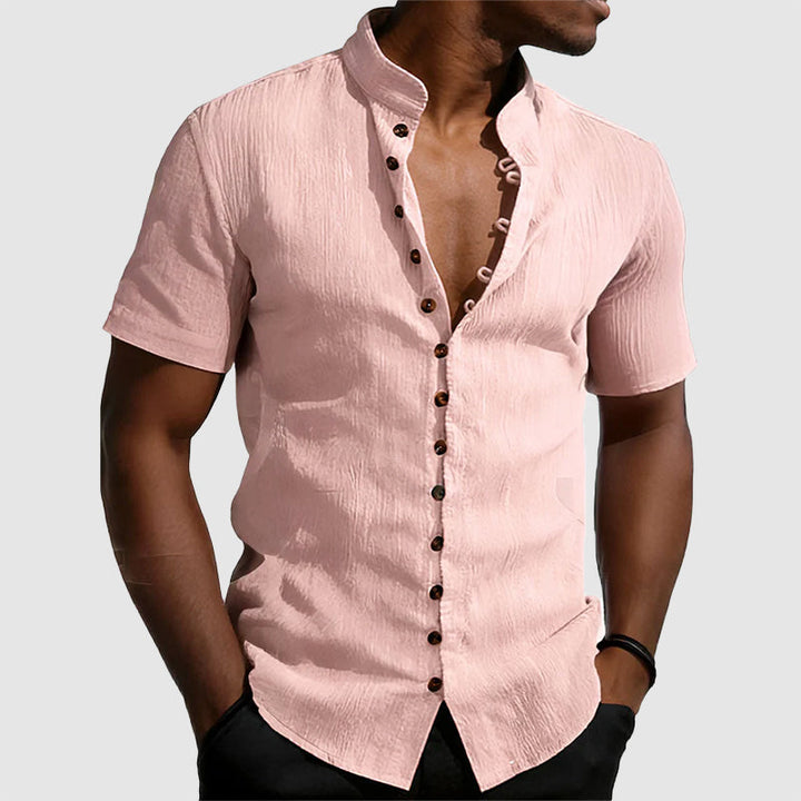 Chemise Cody pour homme à col mandarin 2