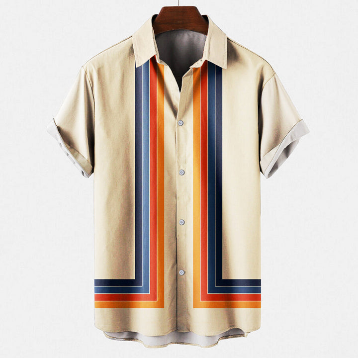 Chemise à manches courtes pour homme | Coupe ample 0