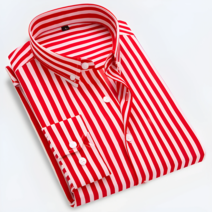 Chemise homme | Manches longues avec col 1