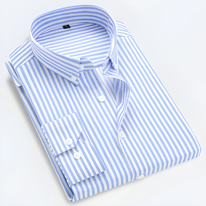 Chemise homme | Manches longues avec col 2