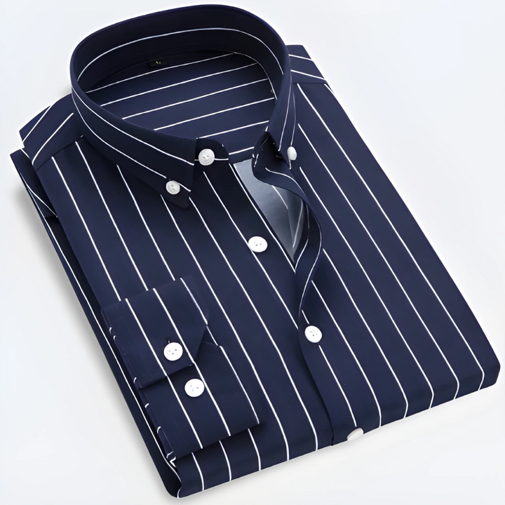 Chemise homme | Manches longues avec col 3