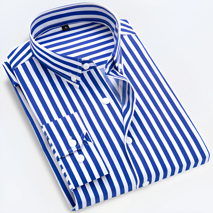 Chemise homme | Manches longues avec col 4