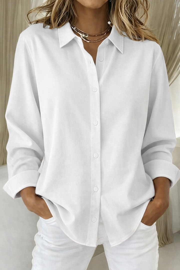 Chemisier femme | Chemise boutonnée à col 4