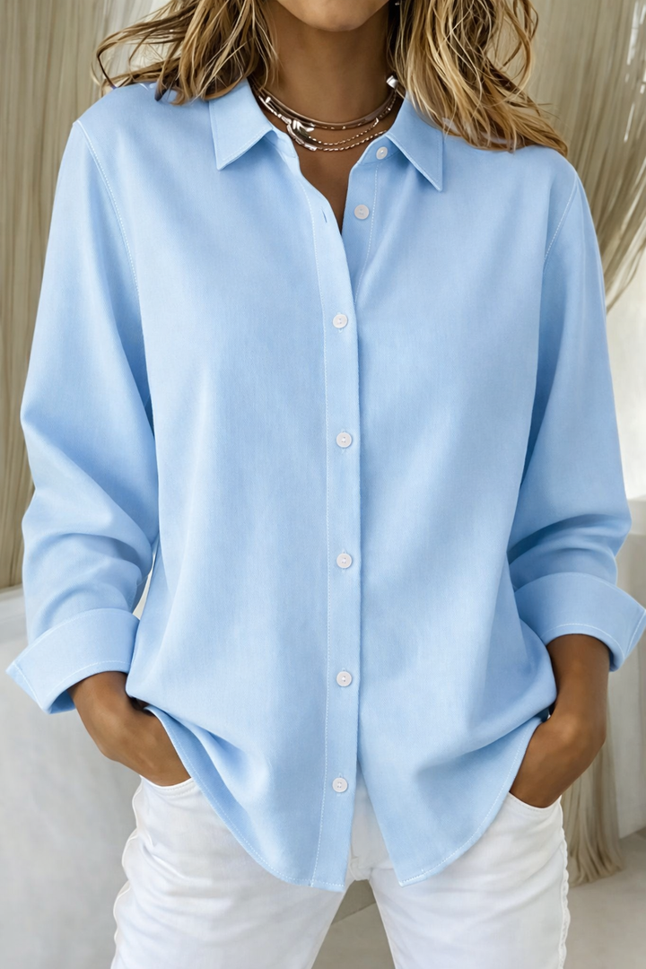 Chemisier femme | Chemise boutonnée à col 5