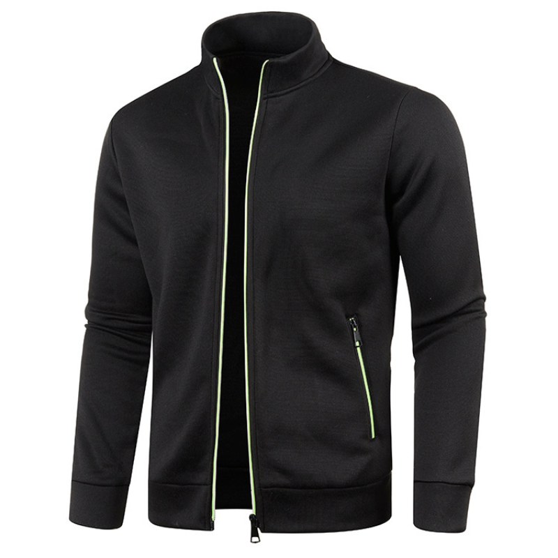 Christian | Gilet coupe-vent pour homme avec poches et col montant 0