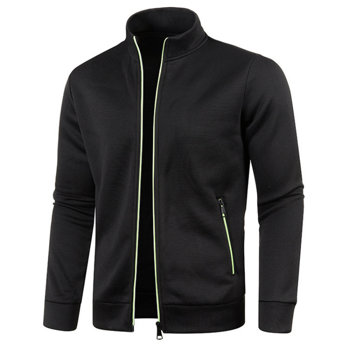Christian | Gilet coupe-vent pour homme avec poches et col montant 0