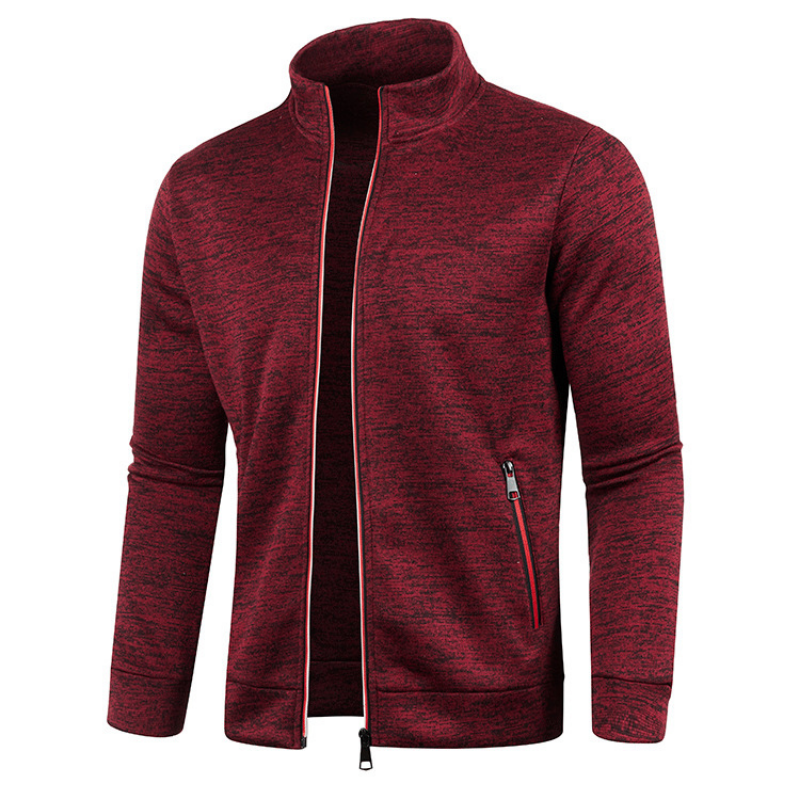 Christian | Gilet coupe-vent pour homme avec poches et col montant 1