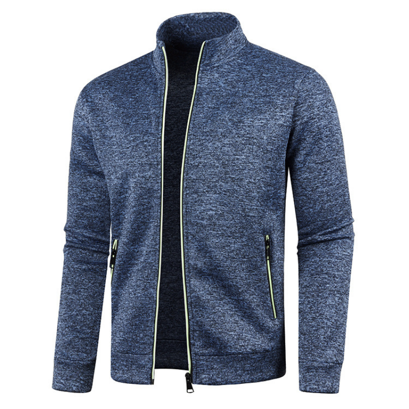 Christian | Gilet coupe-vent pour homme avec poches et col montant 2