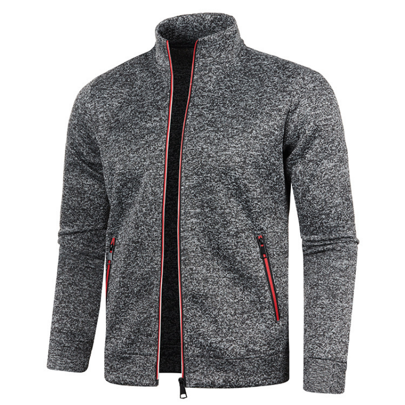 Christian | Gilet coupe-vent pour homme avec poches et col montant 3