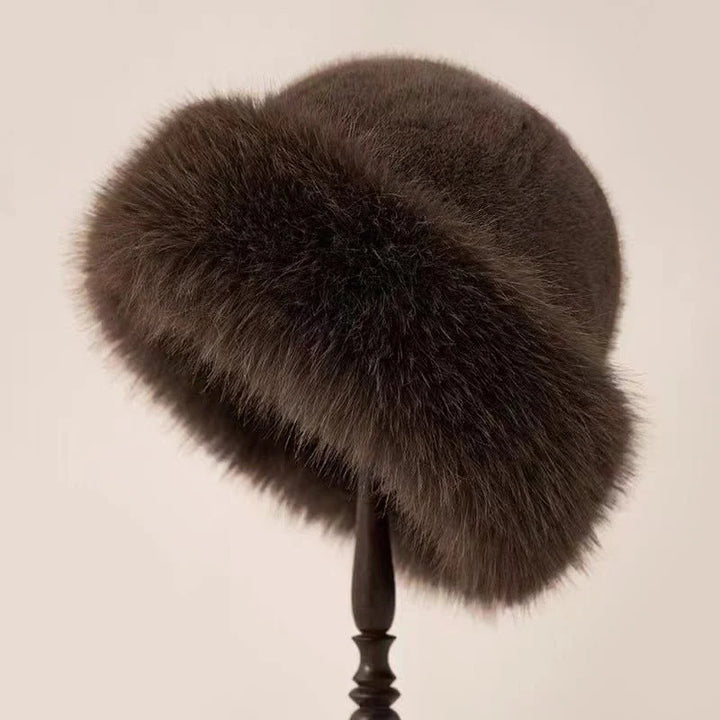 Clara Chapeau Sans Bord | Fausse Fourrure Douce Hiver Femme 2