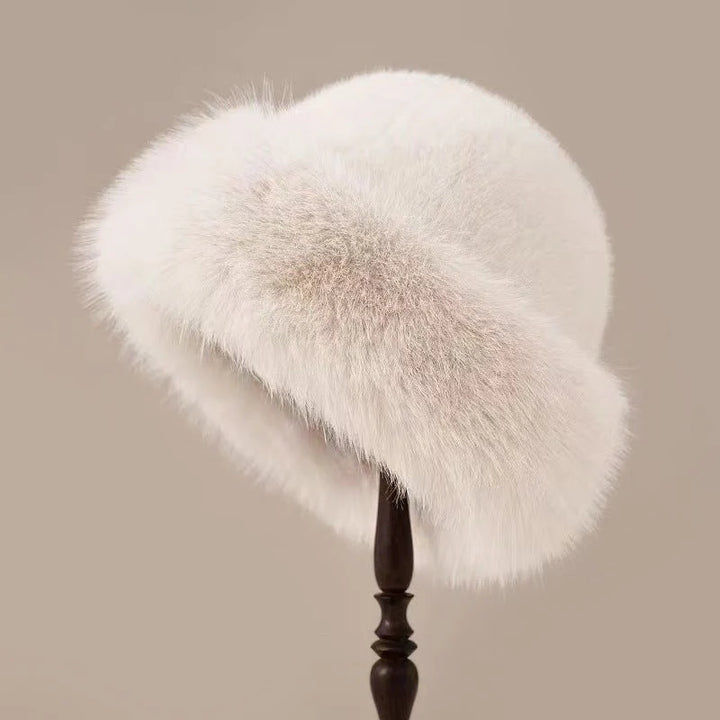 Clara Chapeau Sans Bord | Fausse Fourrure Douce Hiver Femme 3