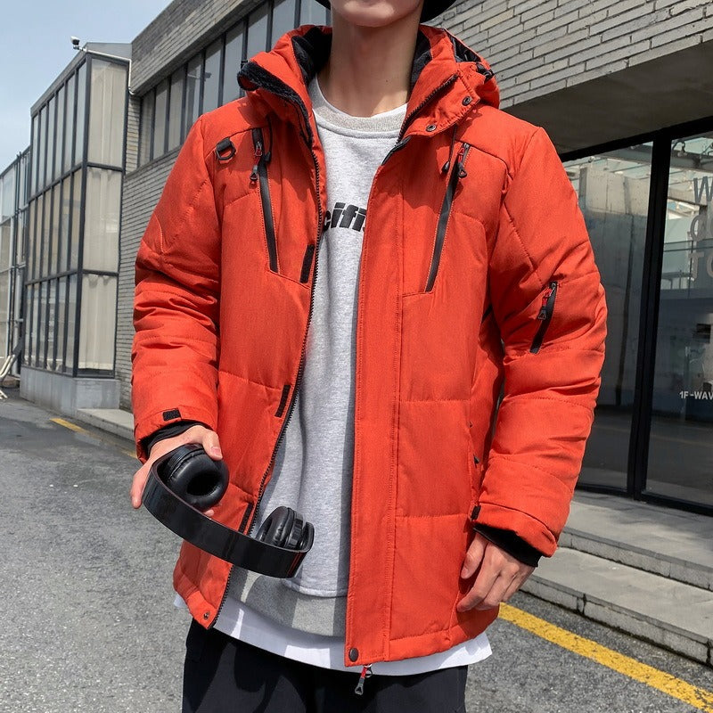 Combinaison de ski homme deux pièces veste et salopette hiver