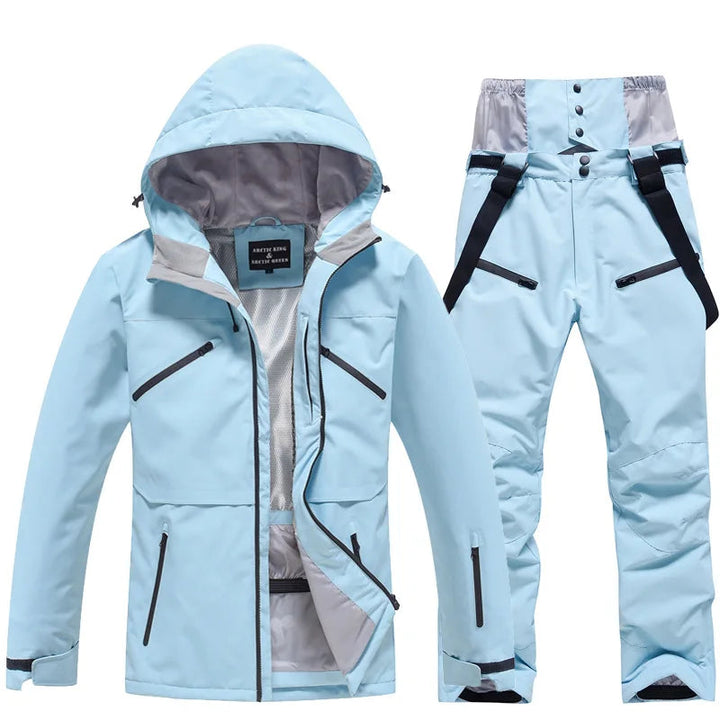 Combinaison de Ski Unisexe 2 Pièces Sweat Zippé et Pantalon – Sacha