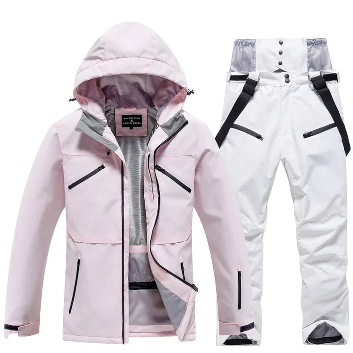 Combinaison de Ski Unisexe 2 Pièces Sweat Zippé et Pantalon – Sacha