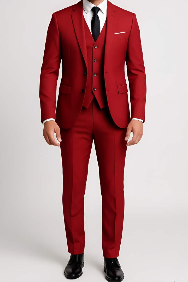 Costume Bellivaro pour homme, coupe classique, avec gilet 4