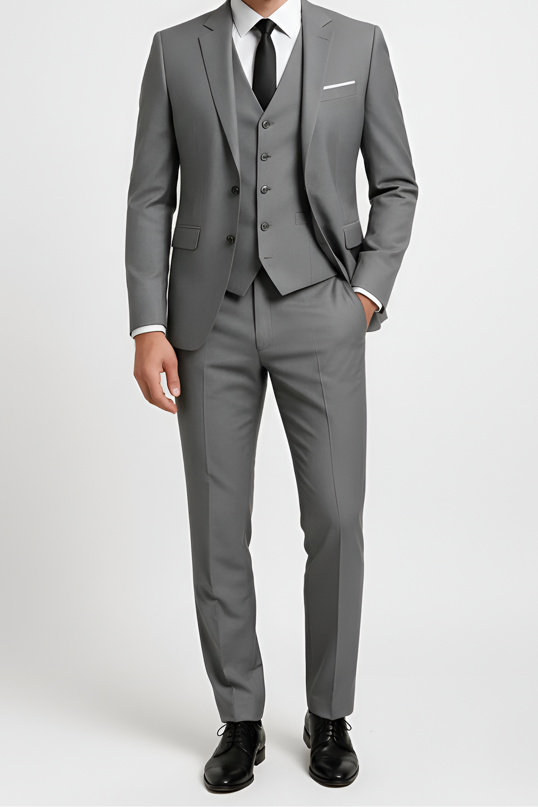 Costume Bellivaro pour homme, coupe classique, avec gilet 5