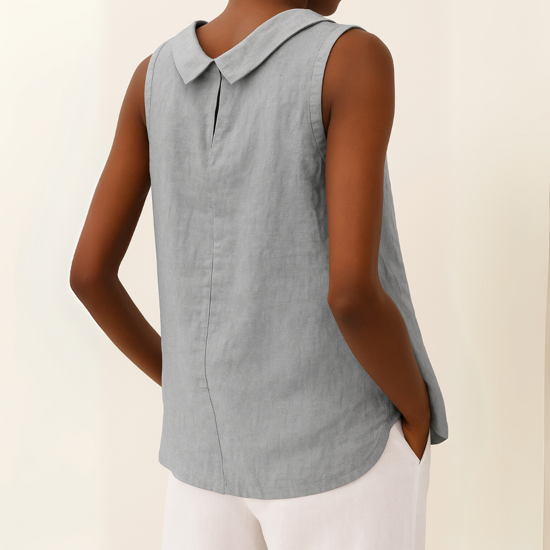 Débardeur femme | Col roulé et coupe ajustée 1