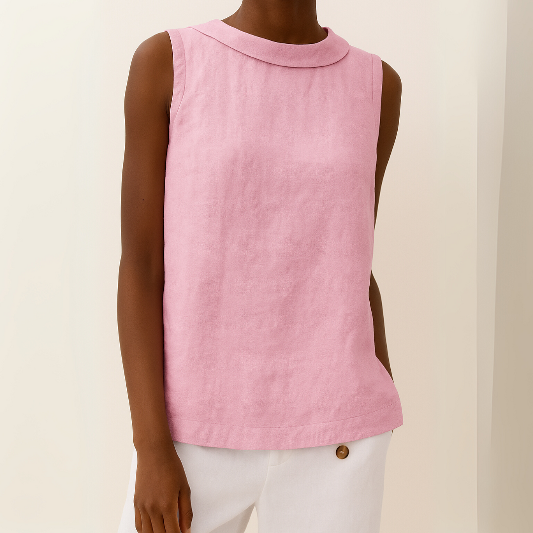 Débardeur femme | Col roulé et coupe ajustée 6