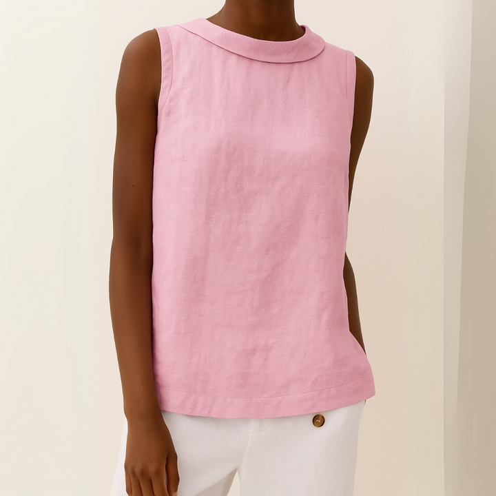 Débardeur femme | Col roulé et coupe ajustée 6