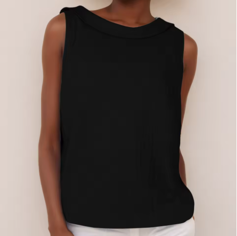 Débardeur femme | Col roulé et coupe ajustée 7