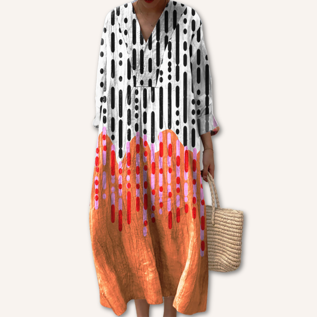 Robe-Détendue Élégante et Chaleureuse