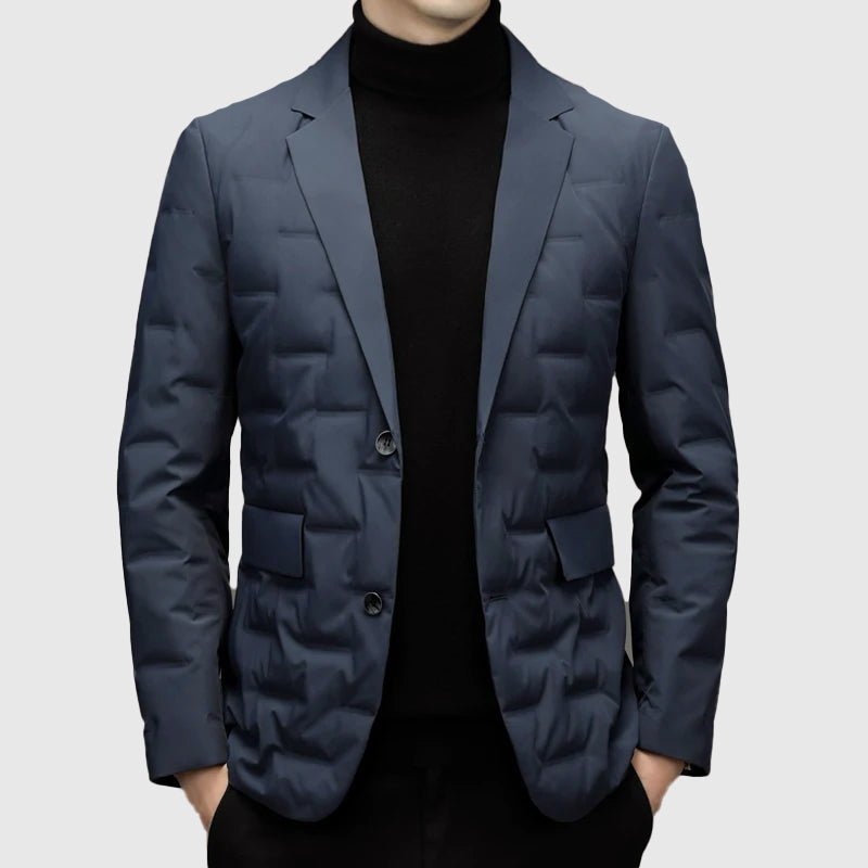 Doudoune d'hiver pour homme avec col à revers 0