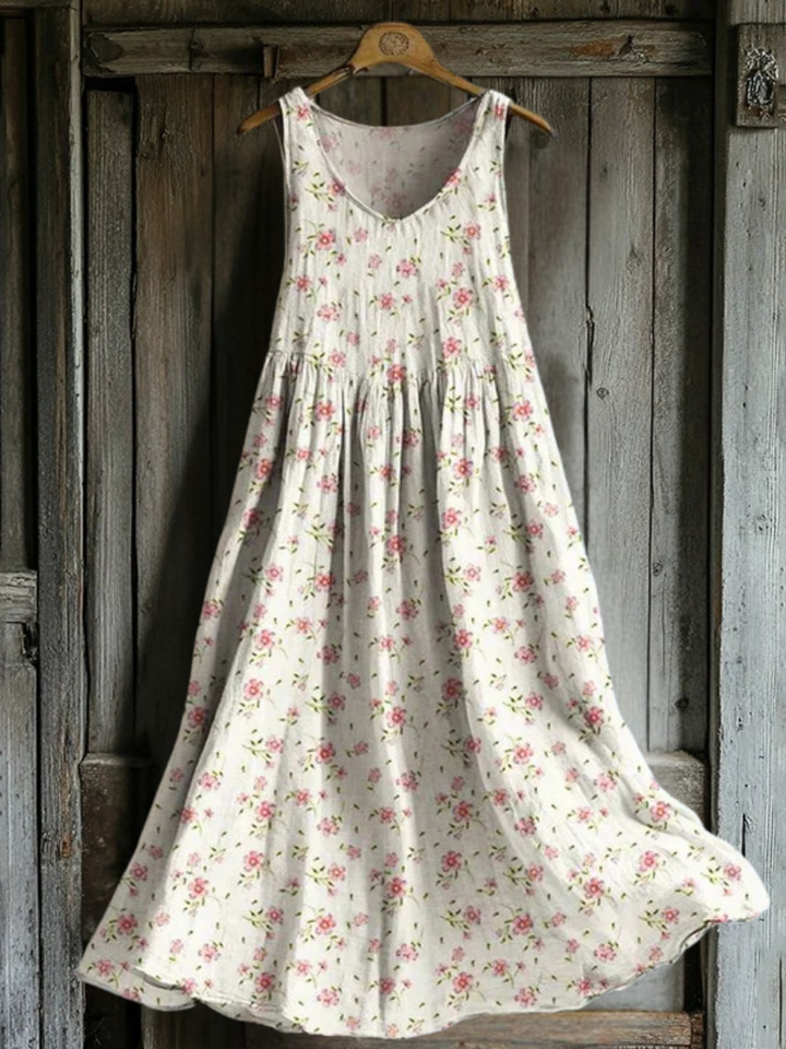 Éléonore – Robe à motif floral