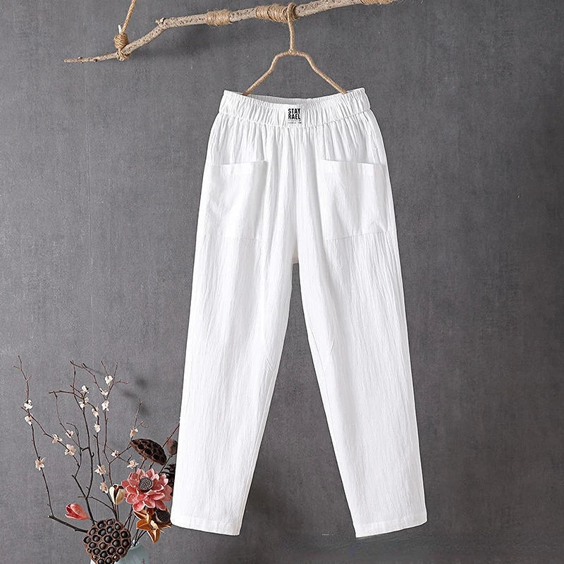 Elfriede | Pantalon ample et décontracté élégant 0