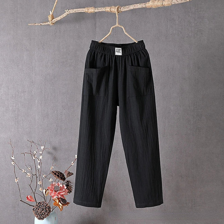 Elfriede | Pantalon ample et décontracté élégant 4